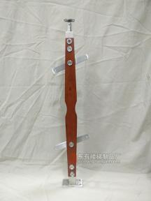 雙層不銹鋼紅木立柱DY-8163實拍